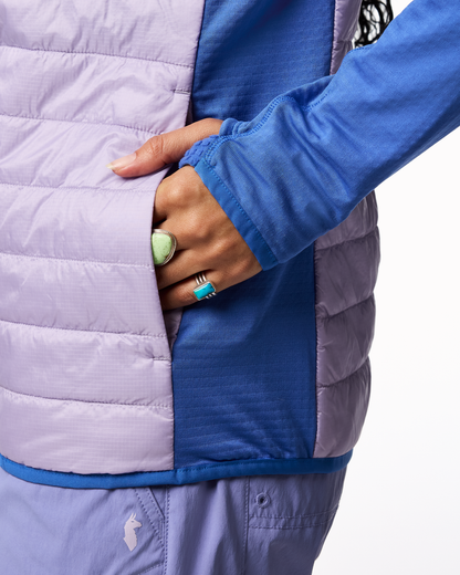 Capa Hybrid Insulated Jacket - Women's - Azure/Moonbeam - US 4011