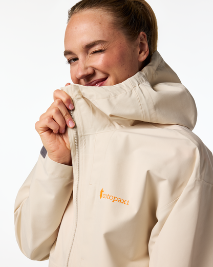 Cielo Rain Jacket - Women's - Cotopaxi Cream - US 7122