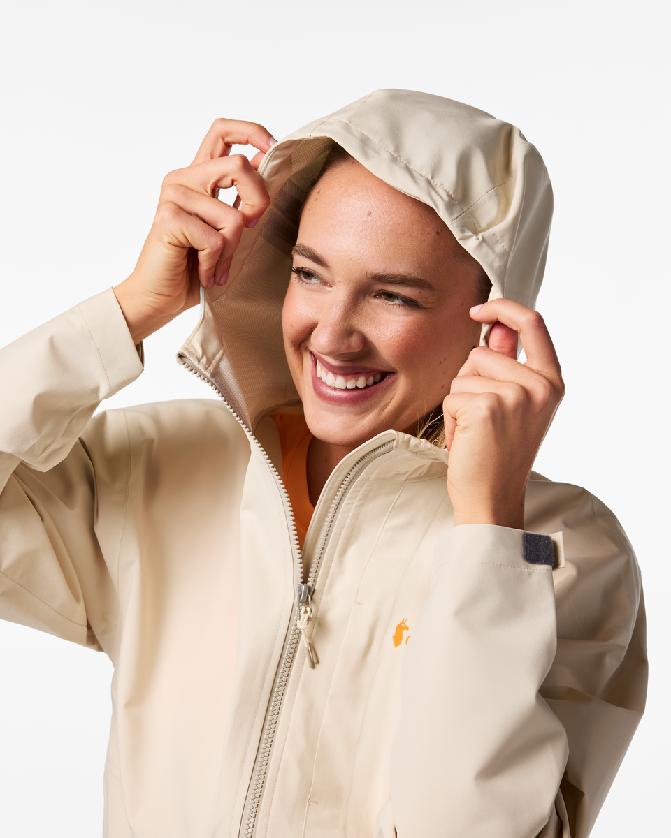 Cielo Rain Jacket - Women's - Cotopaxi Cream - US 7122