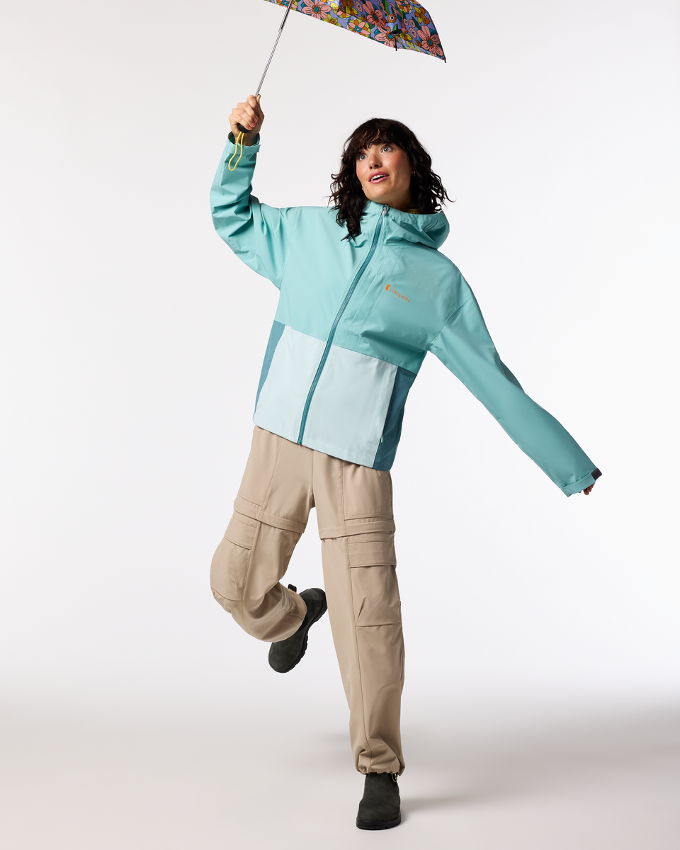 Cielo Rain Jacket - Women's - Tide Pool/Surf - US 5488