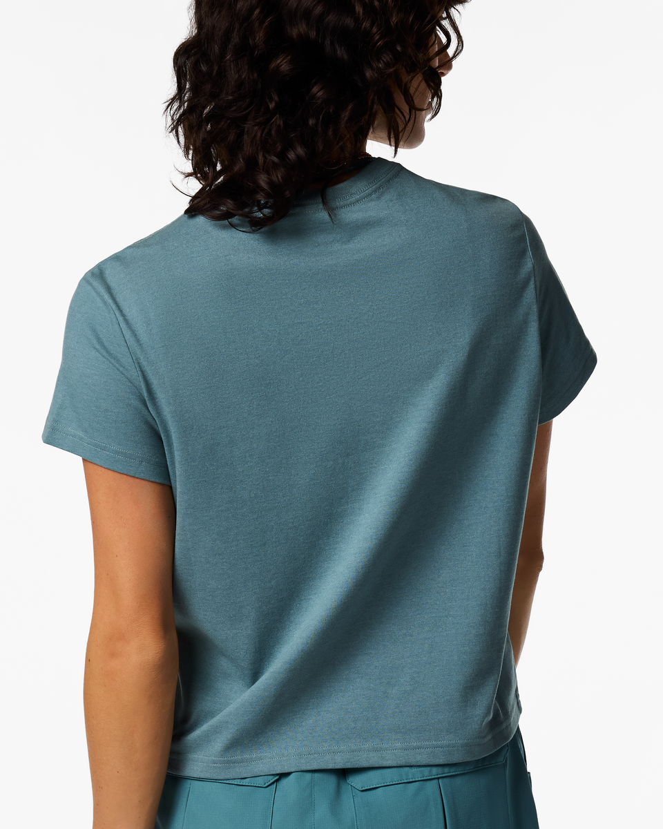 Cuatro Bitmap T-Shirt - Women's - Everglade - US 2373