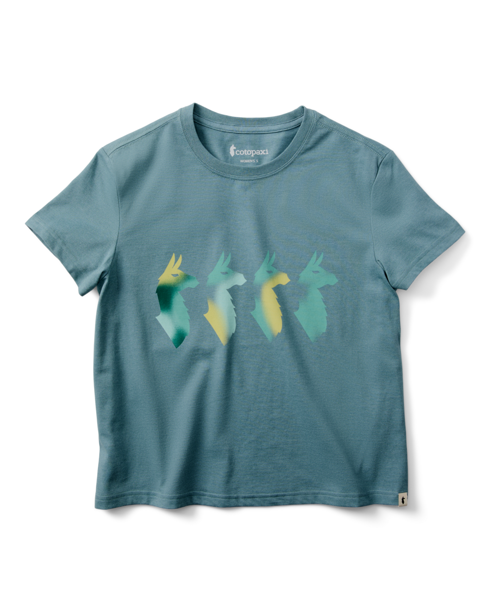 Cuatro Bitmap T-Shirt - Women's - Everglade - US 2373