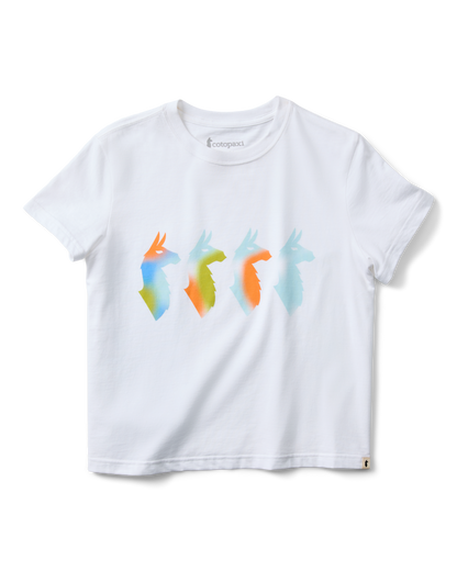 Cuatro Bitmap T-Shirt - Women's - White - US 2576