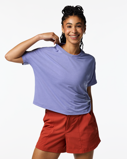 Empaca Boxy T-Shirt - Women's - Aster - US 9694