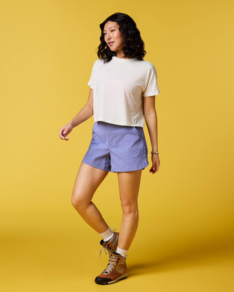 Empaca Boxy T-Shirt - Women's - Aster - US 9694