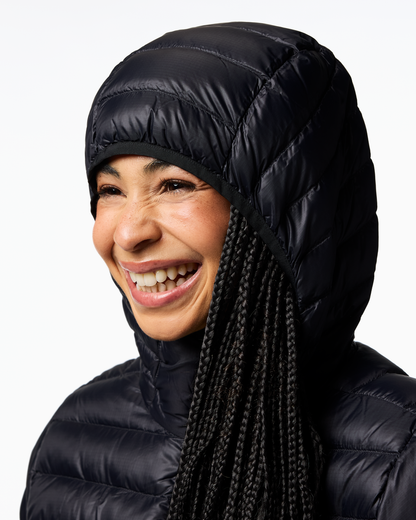 Fuego Down Hooded Jacket - Women's - Cotopaxi Black - US 2147