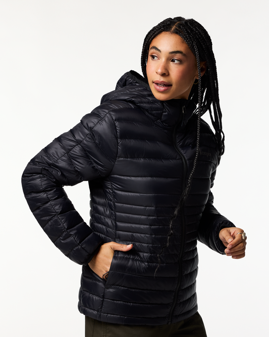 Fuego Down Hooded Jacket - Women's - Cotopaxi Black - US 2147