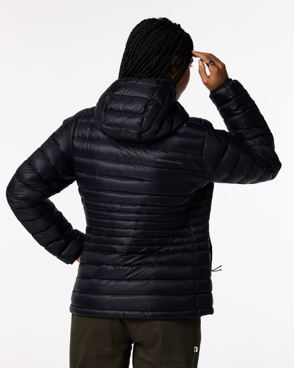 Fuego Down Hooded Jacket - Women's - Cotopaxi Black - US 2147