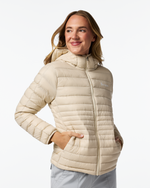 Fuego Down Hooded Jacket - Women's - Cotopaxi Cream - US 7472