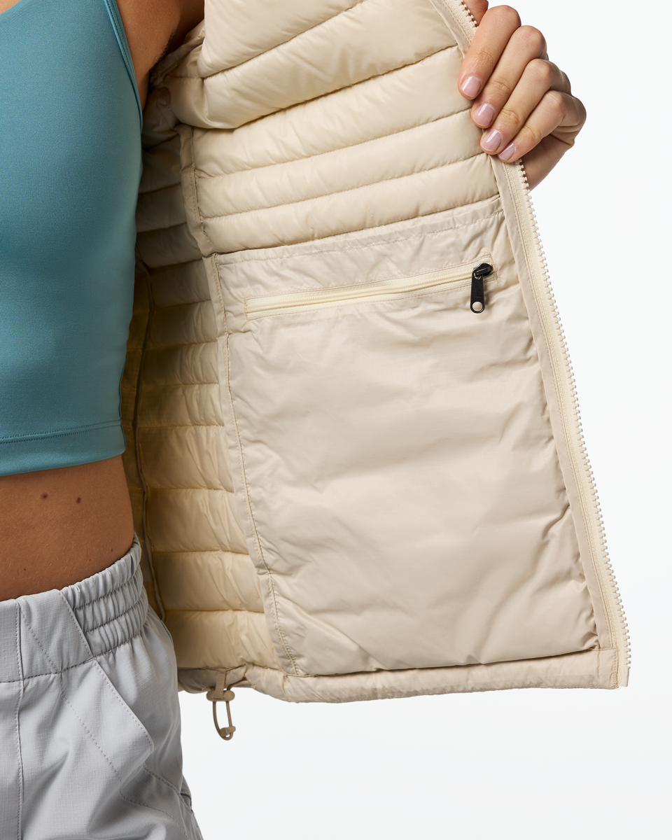 Fuego Down Hooded Jacket - Women's - Cotopaxi Cream - US 7472