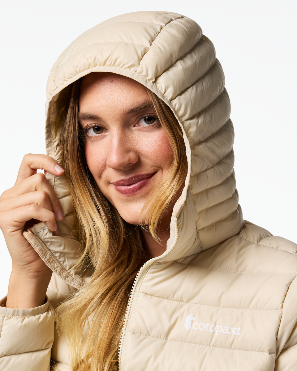 Fuego Down Hooded Jacket - Women's - Cotopaxi Cream - US 7472