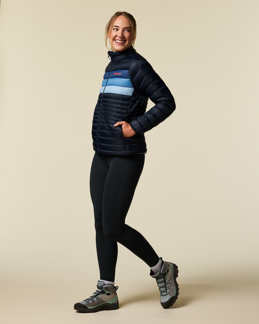 Fuego Down Jacket - Women's - Carbon Stripes - US 3773