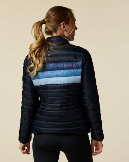Fuego Down Jacket - Women's - Carbon Stripes - US 3773