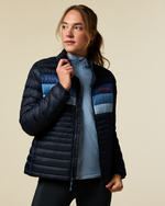 Fuego Down Jacket - Women's - Carbon Stripes - US 3773