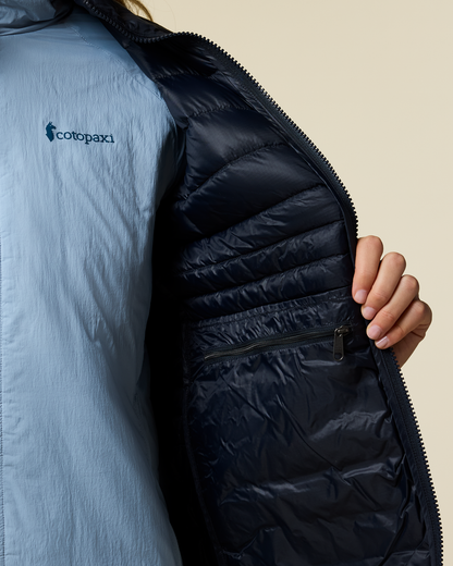 Fuego Down Jacket - Women's - Carbon Stripes - US 3773