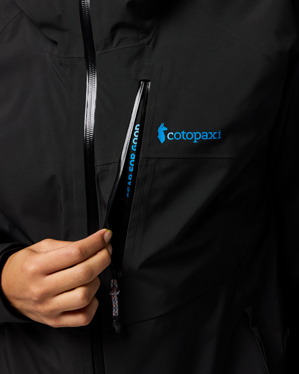 Impermeo 3L Hooded Shell Jacket - Women's - Cotopaxi Black - US 7409