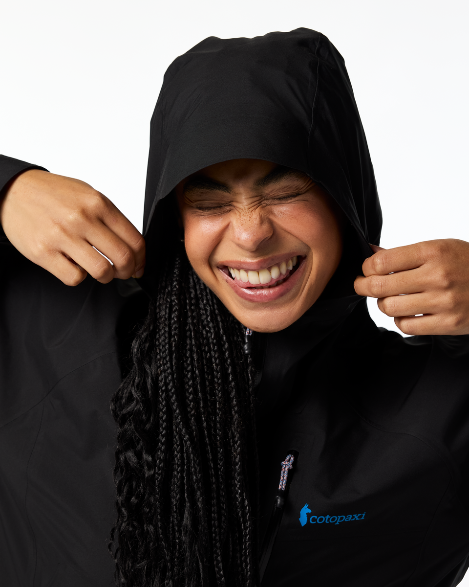 Impermeo 3L Hooded Shell Jacket - Women's - Cotopaxi Black - US 7409