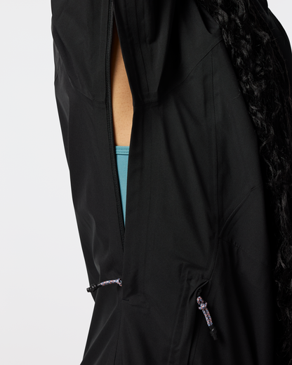 Impermeo 3L Hooded Shell Jacket - Women's - Cotopaxi Black - US 7409