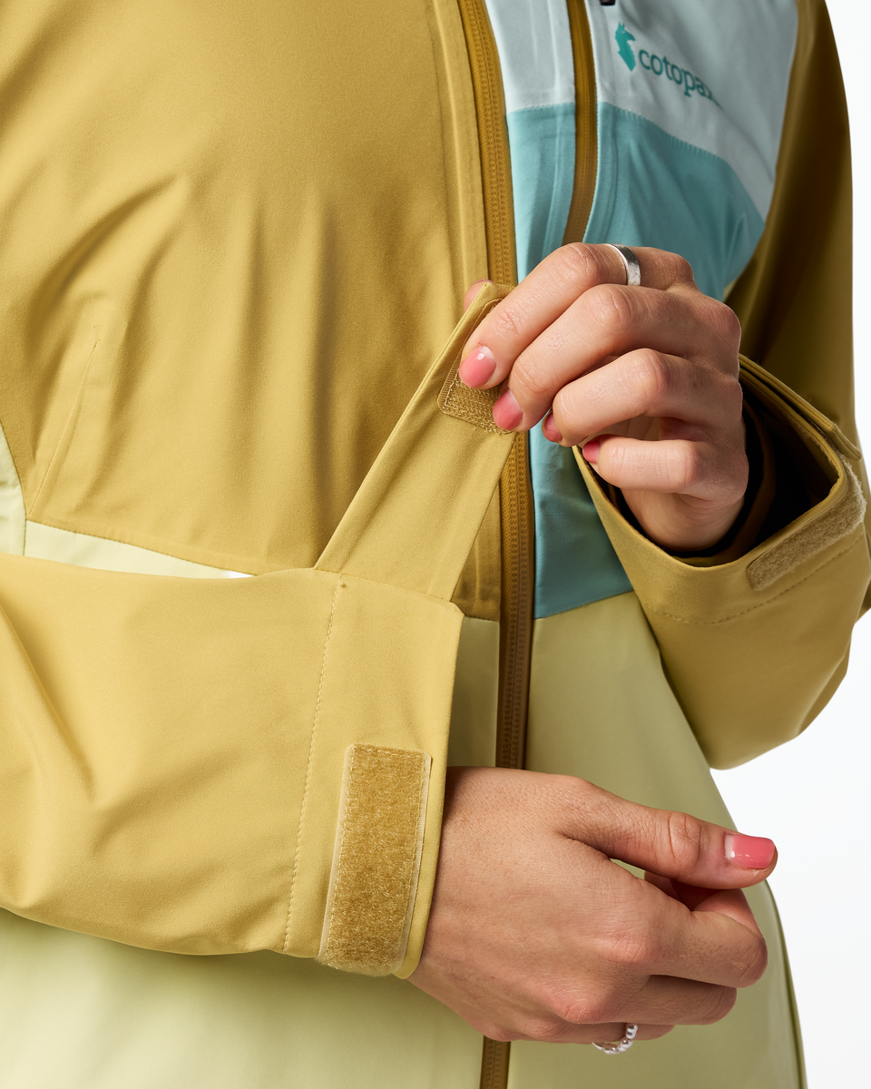 Impermeo 3L Hooded Shell Jacket - Women's - Husk/Honeydew - US 1925