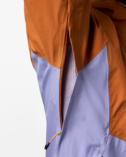 Impermeo 3L Hooded Shell Jacket - Women's - Whiskey/Aster - US 3259