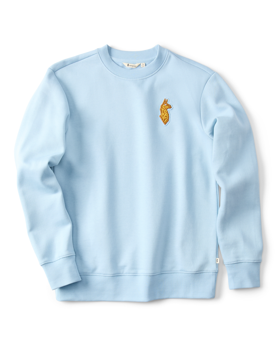 Lava Llama Crew Sweatshirt - Women's - Iceberg - US 8787