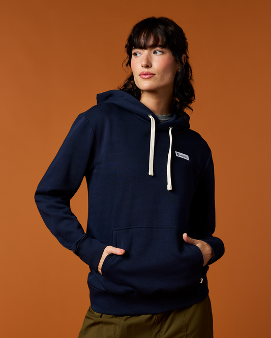 Llama Patch Pullover Hoodie - Women's - Maritime - US 1637