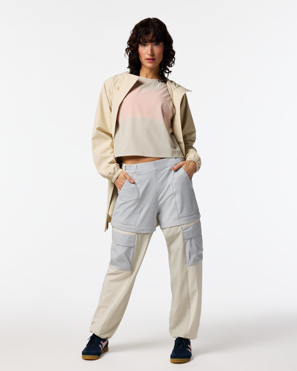 Losdos Zip-Off Pant - Women's - Vapor/Mineral - US 1735