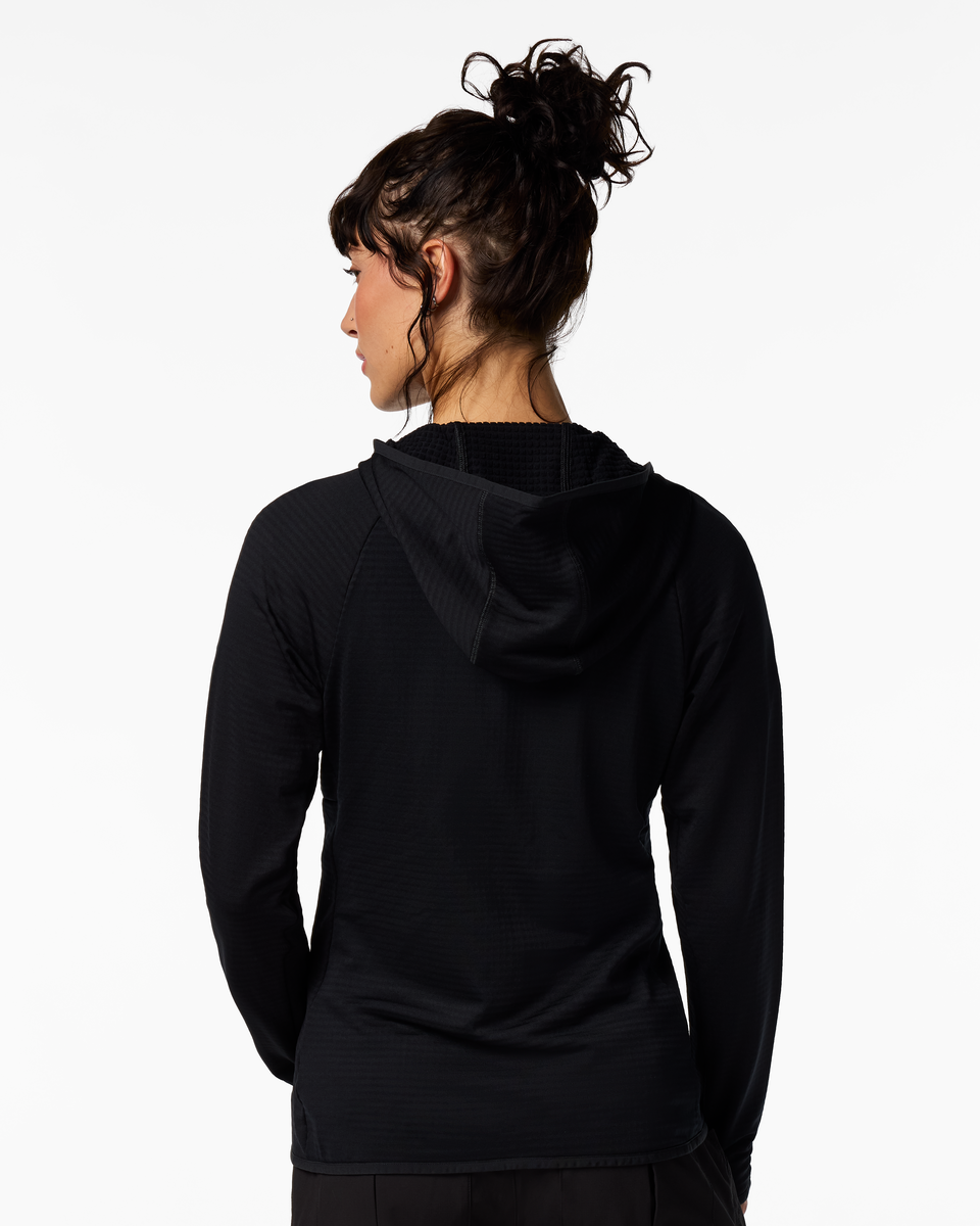 Otero Fleece Full-Zip Hooded Jacket - Women's - Cotopaxi Black - US 6102