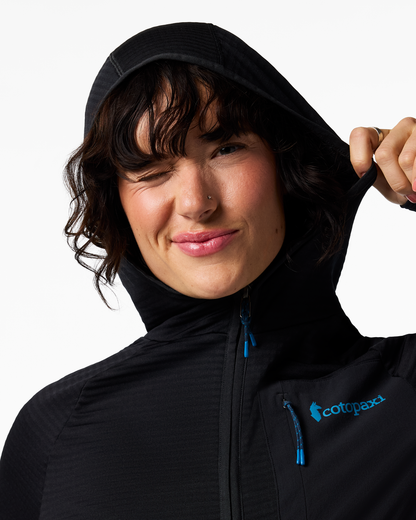 Otero Fleece Full-Zip Hooded Jacket - Women's - Cotopaxi Black - US 6102