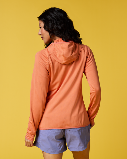 Otero Fleece Full-Zip Hooded Jacket - Women's - Grapefruit - US 9650