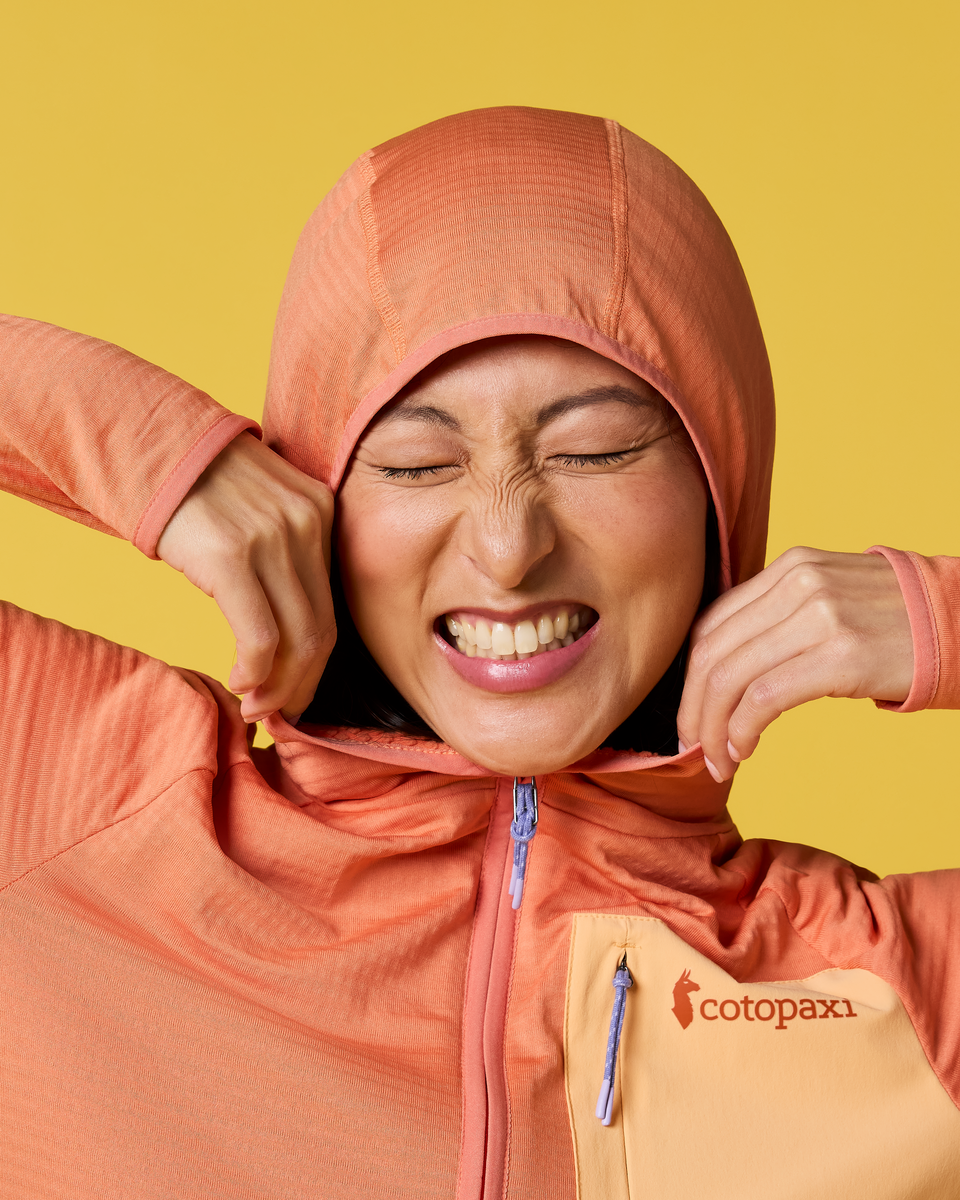 Otero Fleece Full-Zip Hooded Jacket - Women's - Grapefruit - US 9650
