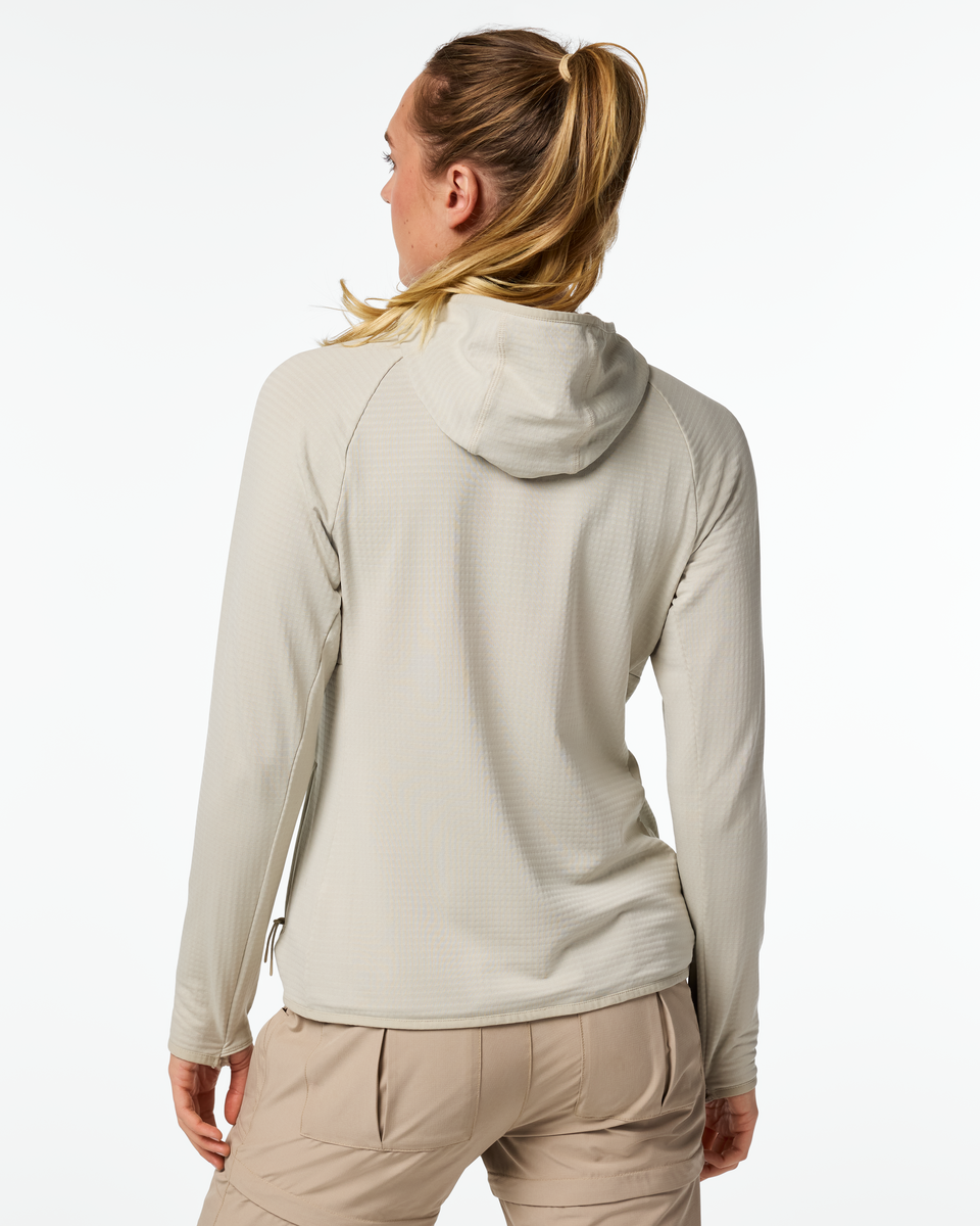 Otero Fleece Full-Zip Hooded Jacket - Women's - Mineral - US 7051