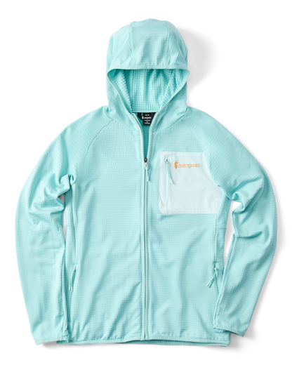 Otero Fleece Full-Zip Hooded Jacket - Women's - Tide Pool - US 6711