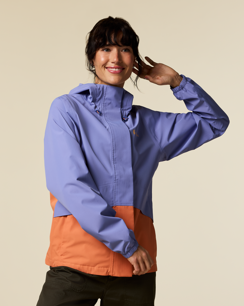 Rayu Rain Jacket - Women's - Aster/Grapefruit - US 8998