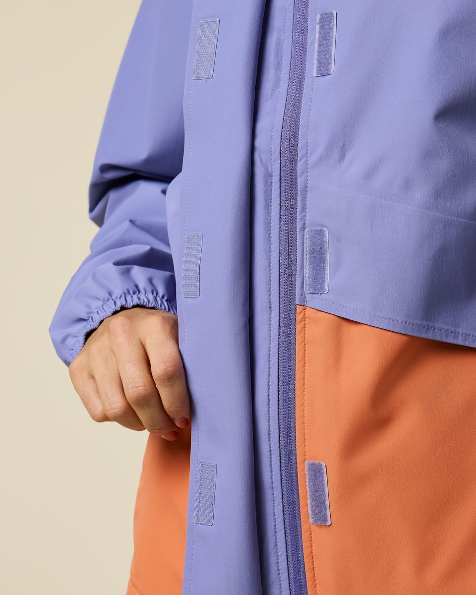Rayu Rain Jacket - Women's - Aster/Grapefruit - US 8998