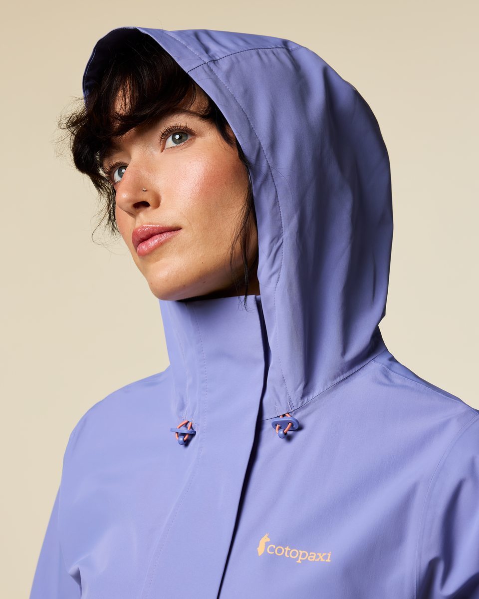 Rayu Rain Jacket - Women's - Aster/Grapefruit - US 8998