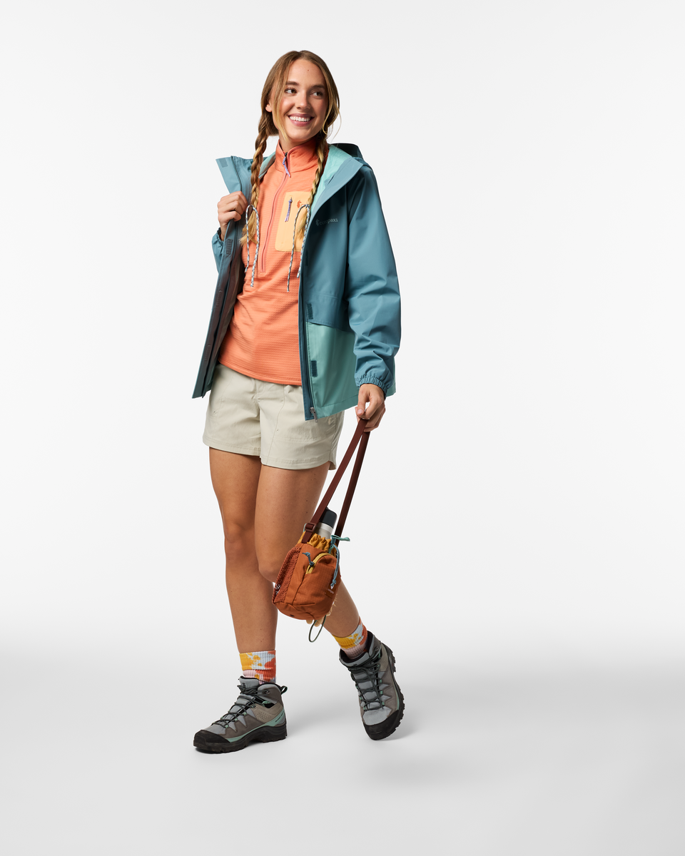 Rayu Rain Jacket - Women's - Everglade/Tide Pool - US 1359