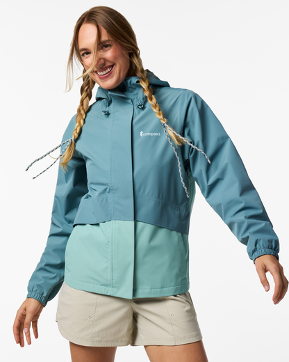 Rayu Rain Jacket - Women's - Everglade/Tide Pool - US 1359