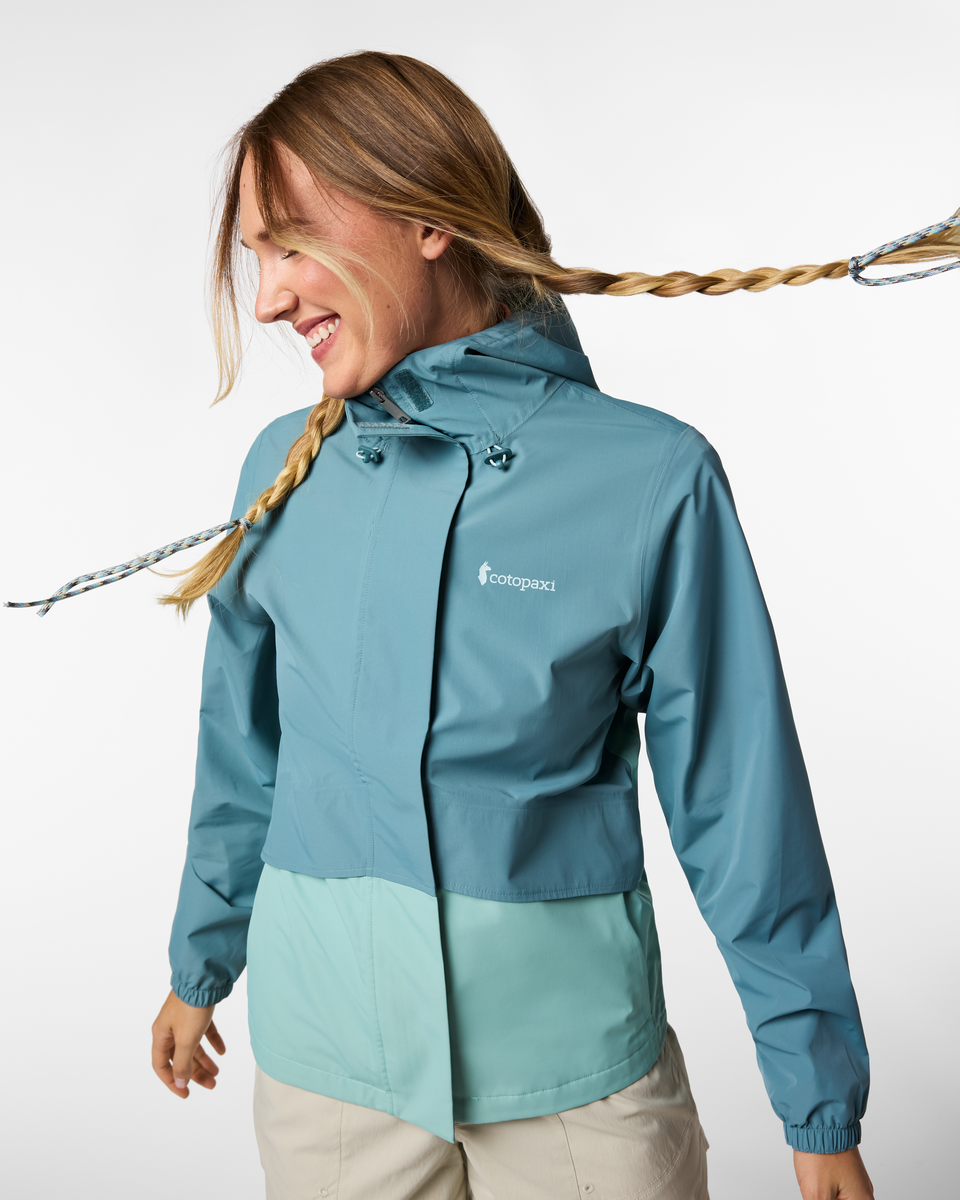 Rayu Rain Jacket - Women's - Everglade/Tide Pool - US 1359