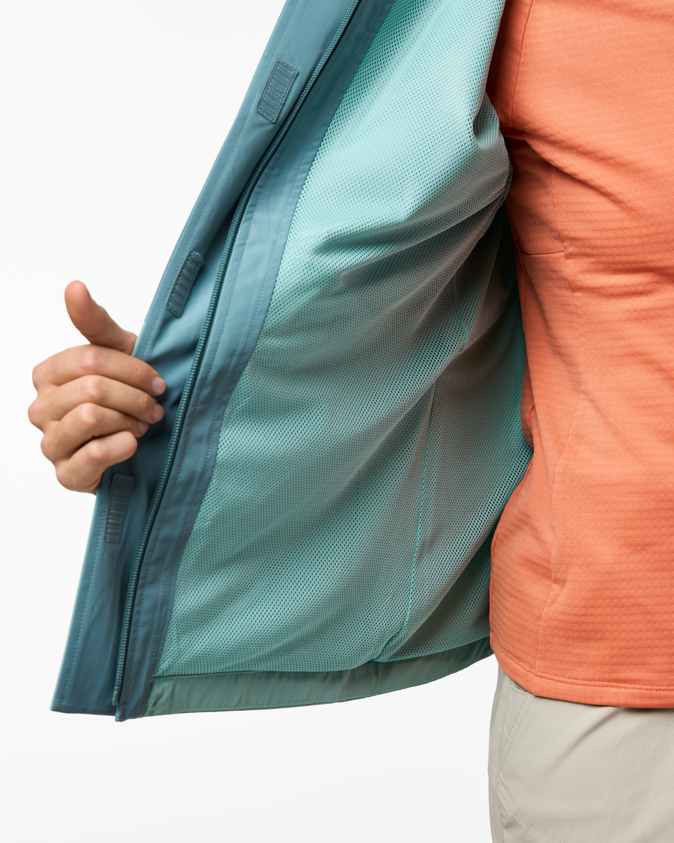 Rayu Rain Jacket - Women's - Everglade/Tide Pool - US 1359