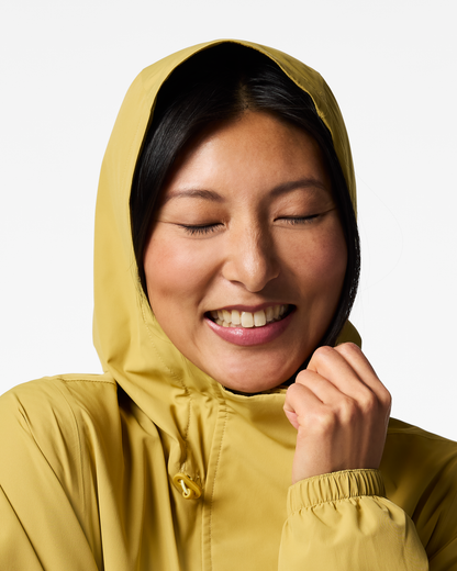 Rayu Rain Jacket - Women's - Husk/Honeydew - US 8106