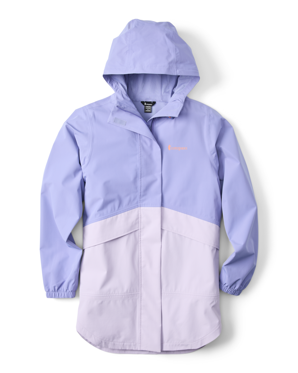Rayu Rain Parka - Women's - Aster/Moonbeam - US 2703