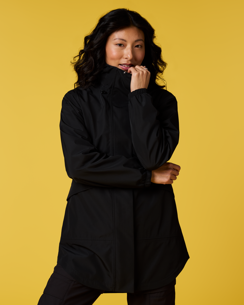 Rayu Rain Parka - Women's - Cotopaxi Black - US 7145