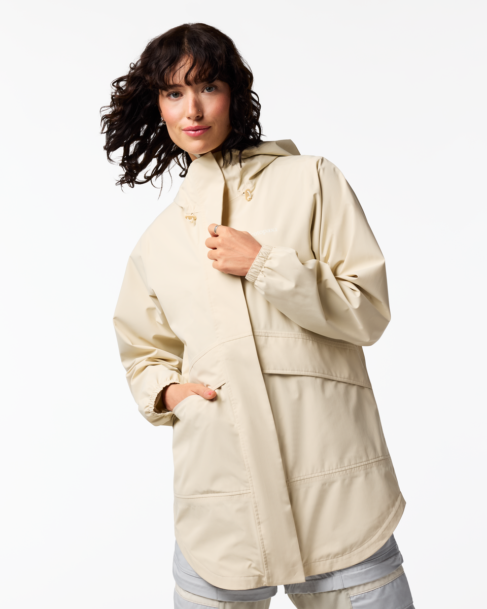 Rayu Rain Parka - Women's - Cream - US 1254