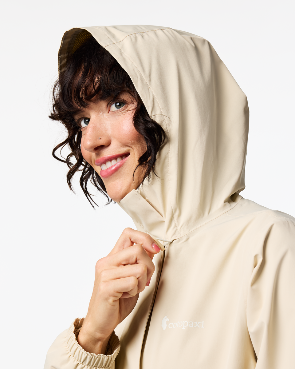 Rayu Rain Parka - Women's - Cream - US 1254