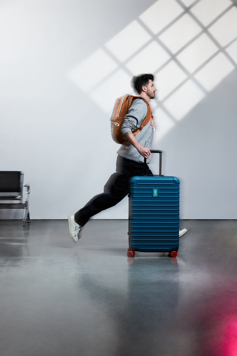Coraza Suitcase - Medium Checked - Blue Spruce - US 3594