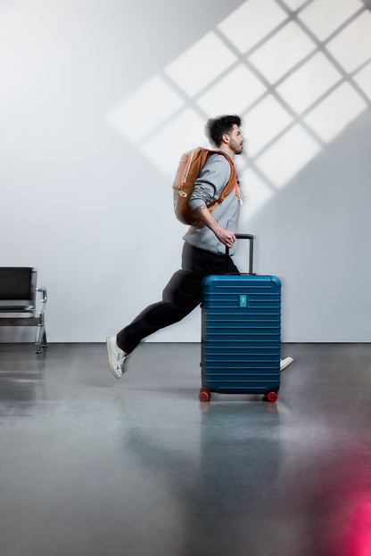 Coraza Suitcase - Medium Checked - Blue Spruce - US 3594