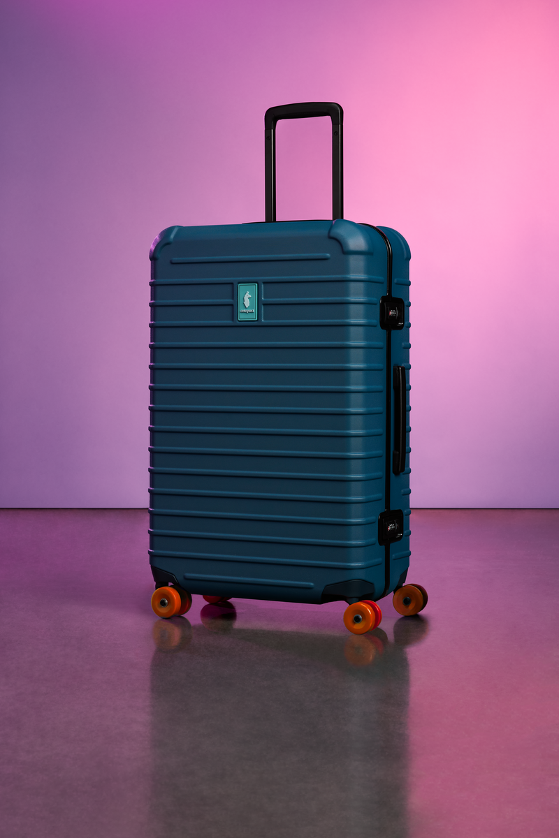 Coraza Suitcase - Medium Checked - Blue Spruce - US 3594