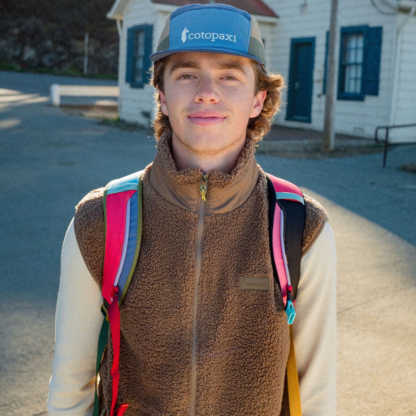 Bacano Fleece Vest - Men's - Deep Sea/Fjord - US 7395