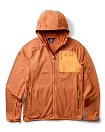 Otero Fleece Full-Zip Hooded Jacket - Men's - Whiskey - US 2307